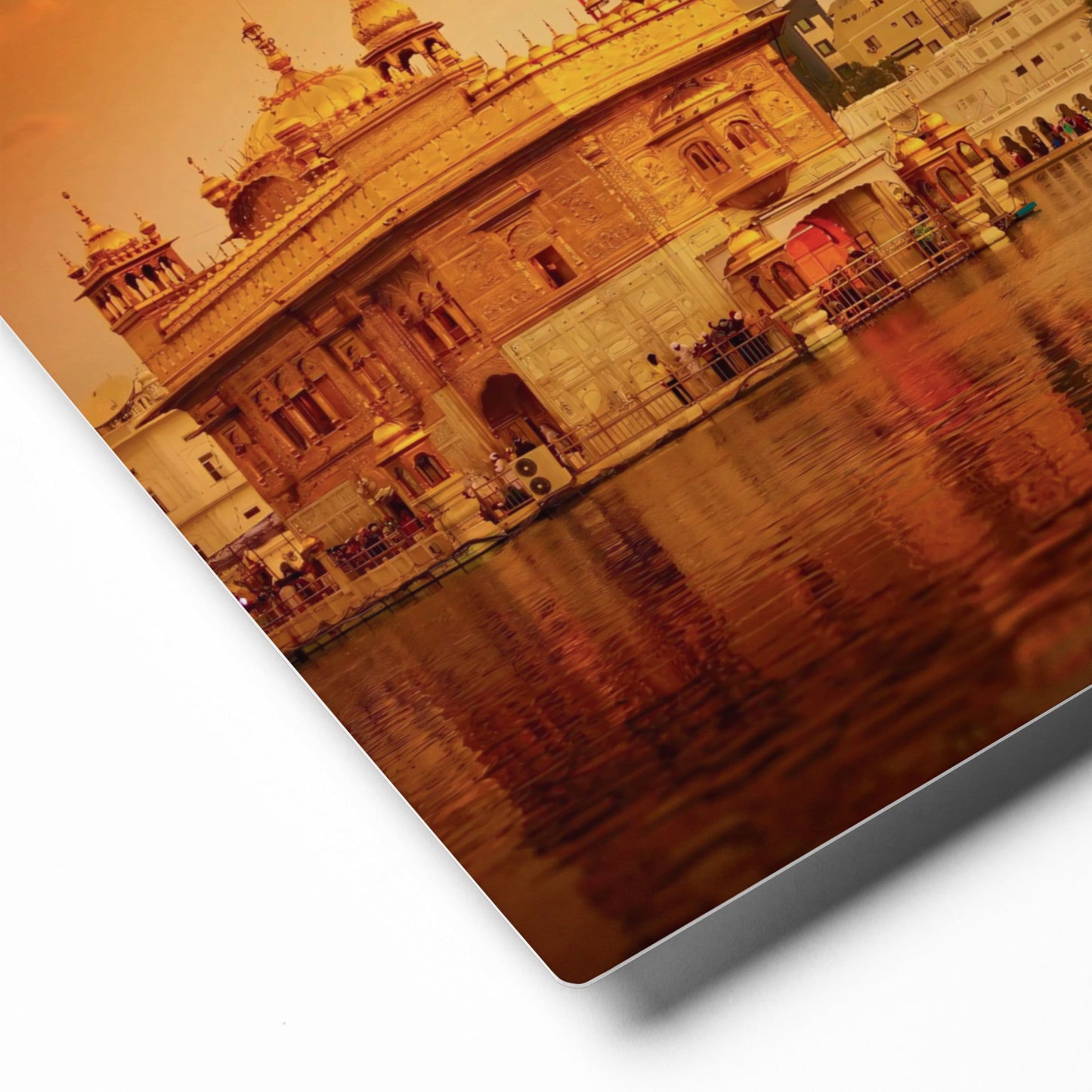 Dhan Dhan Ramdas Gur - 12" x 12" Premium Metal Wall Art