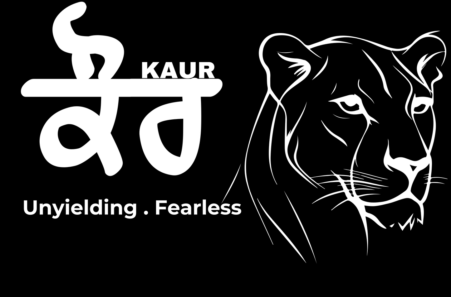 Kaur - Transparent Vinyl Decal 6"x9"